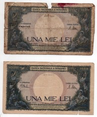 Bancnotă 1000 lei - Republica Socialistă Rom&acirc;nia, 1943
