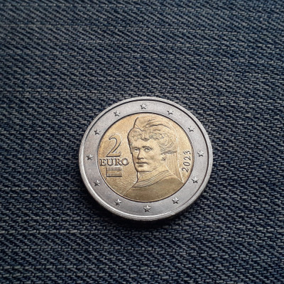 3F - 2 Euro 2023 Austria UNC necirculata foto