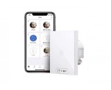 Comutator Wi-Fi meross, necesita cablu neutru, intrerupator de lumina inteligent, compatibil cu Alexa, Asistent Google si SmartThings, 2,4 GHz - RESIG