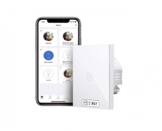 Comutator Wi-Fi meross, necesita cablu neutru, intrerupator de lumina inteligent - RESIGILAT