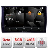 Navigatie Citroen C3 2018+ Android 12 QLED 2K 8GB RAM 128GB 4G