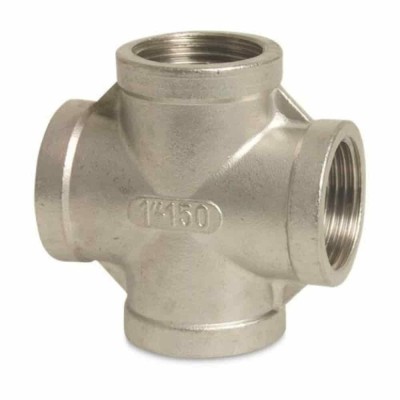 Fiting Inox Filetat, Cruce Inox 3/4&amp;quot;, Racorduri Inox V4A foto