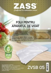 Pungi pentru vidare, set 100 bucati Zass ZVSB 05 ProDesign DailyAppliances