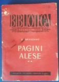 Myh 44f - BPT - G Ibraileanu - Pagini alese - volumul 2 - ed 1957