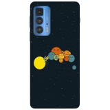 Husa compatibila cu Motorola Edge 20 Lite model Photo of the universe, Silicon, TPU, Viceversa, Transparent, Carcasa