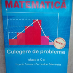 Marius Burtea - Matematica. Trunchi comun + curriculum diferentiat clasa a X-a (editia 2005)