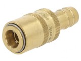 Conector rapid alamă 10mm 10bar Etanșare FPM