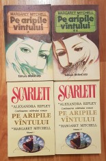 Pe aripile vantului - Margaret Mitchel + Scarlett - Alexandra Ripley (4 vol.) foto