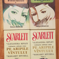 Pe aripile vantului - Margaret Mitchel + Scarlett - Alexandra Ripley (4 vol.)