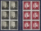 Romania 1939 - Lp 130 - 50 de ani de la moartea lui Mihai Eminescu - bloc de 6 - MNH***