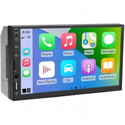 Navigatie MP5, Android Auto, 2DIN, CarPlay, Touch, MirrorLink, BT foto