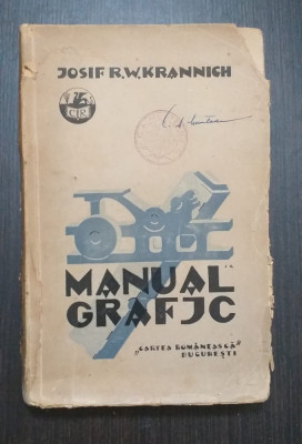 MANUAL GRAFIC - IOSIF R.W. FRANNICH 1928 foto