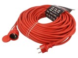 Prelungitor alimentare KEL 3x2,5mm2 40m 16A cu 1 priză roșie
