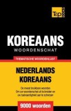 Thematische Woordenschat Nederlands-Koreaans - 9000 Woorden