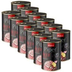 Conserva Piper Adult cu ficat de vita ?i cartofi 12 x 400 g foto