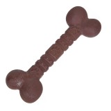 Jucarie pentru caini, Os cu aroma de vita, Maro, 12 cm, CMCLASS