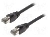 Cablu patch cord, Cat 8.1, lungime 3m, S/FTP, LOGILINK - CQ8063S foto