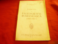Preot N.M.Popescu - Exercitii de Paleografie Romaneasca (scriere chirilica),35p foto