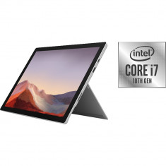 Surface Pro 7+ i7 256GB Argintiu (16GB RAM) Commercial Platinum foto