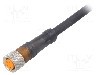 Conector M8, 4 pini, clasa etanseitate {{Clasa etan&amp;#351;eitate}}, LUMBERG AUTOMATION - 45248 RKMV 4-225/25 M
