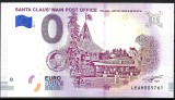 !!! 0 EURO SOUVENIR - FINLANDA , SANTA CLAUS MAIN POST OFFICE - 2018.2 - UNC