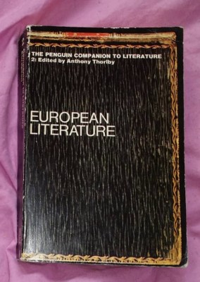 Penguin companion to European literature; edited by A.Thorlby foto