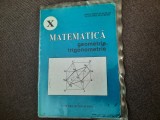 Matematica geometrie trigonometrie rezolvarea problemelor din manual clasa X