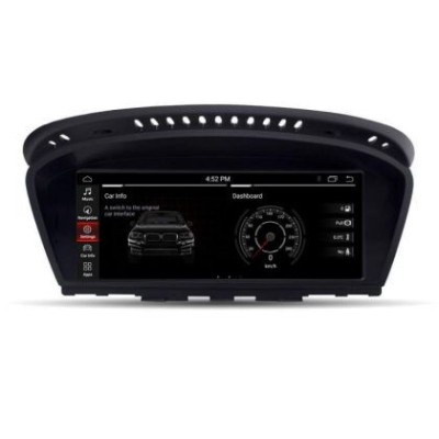 Navigatie BMW Seria 3/5 cu CIC E60-CIC-QUALCOMM cu Android 10 4G 4+64GB Internet GPS CarStore Technology foto