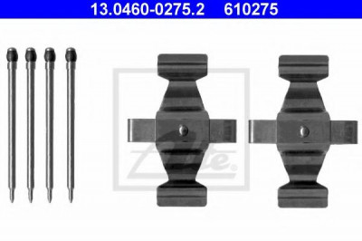 Set accesorii, placute frana MERCEDES CLK (C209) (2002 - 2009) ATE 13.0460-0275.2 foto