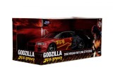 Cumpara ieftin JADA GODZILLA MASINUTA METALICA NISSAN SKYLINE GTR SCARA 1 LA 24, Simba