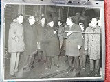 Fotografie, Nicolae Ceausescu in vizita de lucru