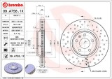 BREMBO 09.A758.1X XTRA LINE - Xtra Disc frana