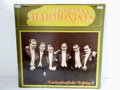 Comedian Harmonists &amp;ndash; Unverg&amp;auml;ngliche Erfolge, vinil, vinyl LP, Germany 1977 foto
