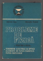 C10600 - PROBLEME DE FIZICA PENTRU LICEU - GABRIELA CONE, STANCIU
