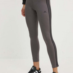 adidas colanti femei, culoarea gri, cu imprimeu, IR5331