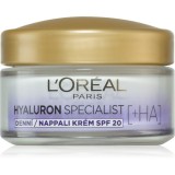 L&rsquo;Or&eacute;al Paris Hyaluron Specialist crema hidratanta pentru umplere SPF 20 50 ml
