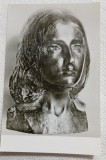 Carte postala, Cap de fetita de C. Brancusi, perioada de inceput a comunismului