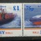 Jersey 1999 bărci de salvare, vase serie 2v neștampilat