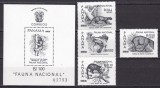 Panama 1984 fauna MI 1595-1598 + bl.121 MNH