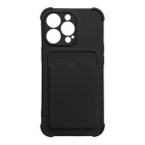 Cumpara ieftin Husa iPhone 13 card wallet Air Bag Black, Negru