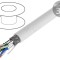 Cablu S/FTP 7 Ethernet industrial LOGILINK 305m LSZH alb