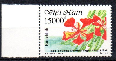 VIETNAM 1994, Flora, serie neuzata, MNH foto