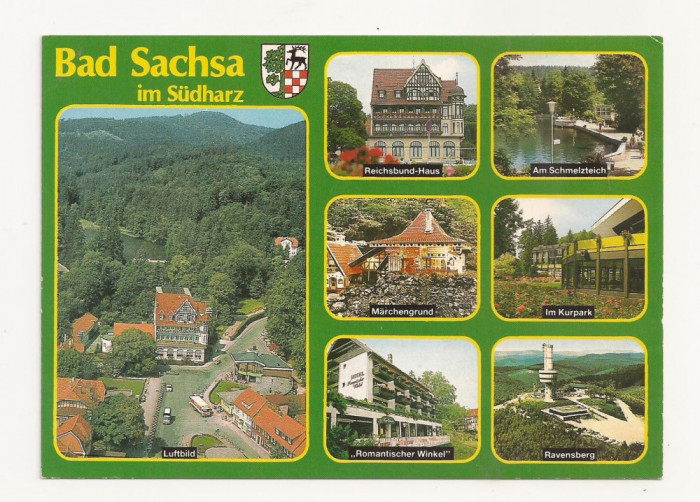 SG1 - Carte Postala - Germania -Bad Sachsa im Sudharz, Circulata 1986