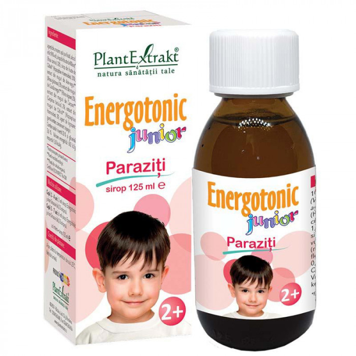 Sirop Energotonic Junior Paraziti 125 mililitri PlantExtrakt