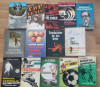 Set, lot de 14 carti rare si deosebite, de sport, fotbal, box, handbal, magie