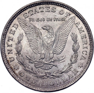 1 Morgan Dollar 1921 USA moneda de colectie / Patina superba foto