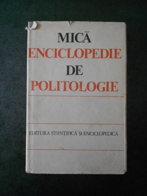MICA ENCICLOPEDIE DE POLITOLOGIE foto
