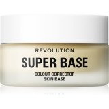 Makeup Revolution Super Base bază ușor colorată culoare Yellow 25 ml