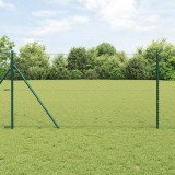 Gard Hexagonal vidaXL Gri 1.4x50 m Oțel
