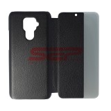 Husa Smart View Huawei Mate 30 Lite, Flip Cover, Protectie Completa, Neagra